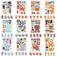 24 Sheets Make-A-Face Stickers, Make Your Own Animal Mix And Match Sticker Sheets, Animal Stickers For Kids, Diy Party Favor Sti