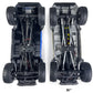 Benedict Harry 1Pair Metal Driveshaft Shaft for Axial SCX24 AXI0005 RC Model Car Upgrade Parts