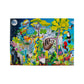 Eeboo: Rainforest Life 20 Piece Jigsaw Puzzle, Aids In Development Of Pattern, Shape, And Color Recognition, Offers Children A Challenge, Perfect For Ages 5 And Up