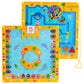 Teekdeer Magnetic Color And Number Maze, 2 In 1 Magnetic Alphabet Maze, Wooden Magnetic Maze Board Learning Counting, Fine Motor