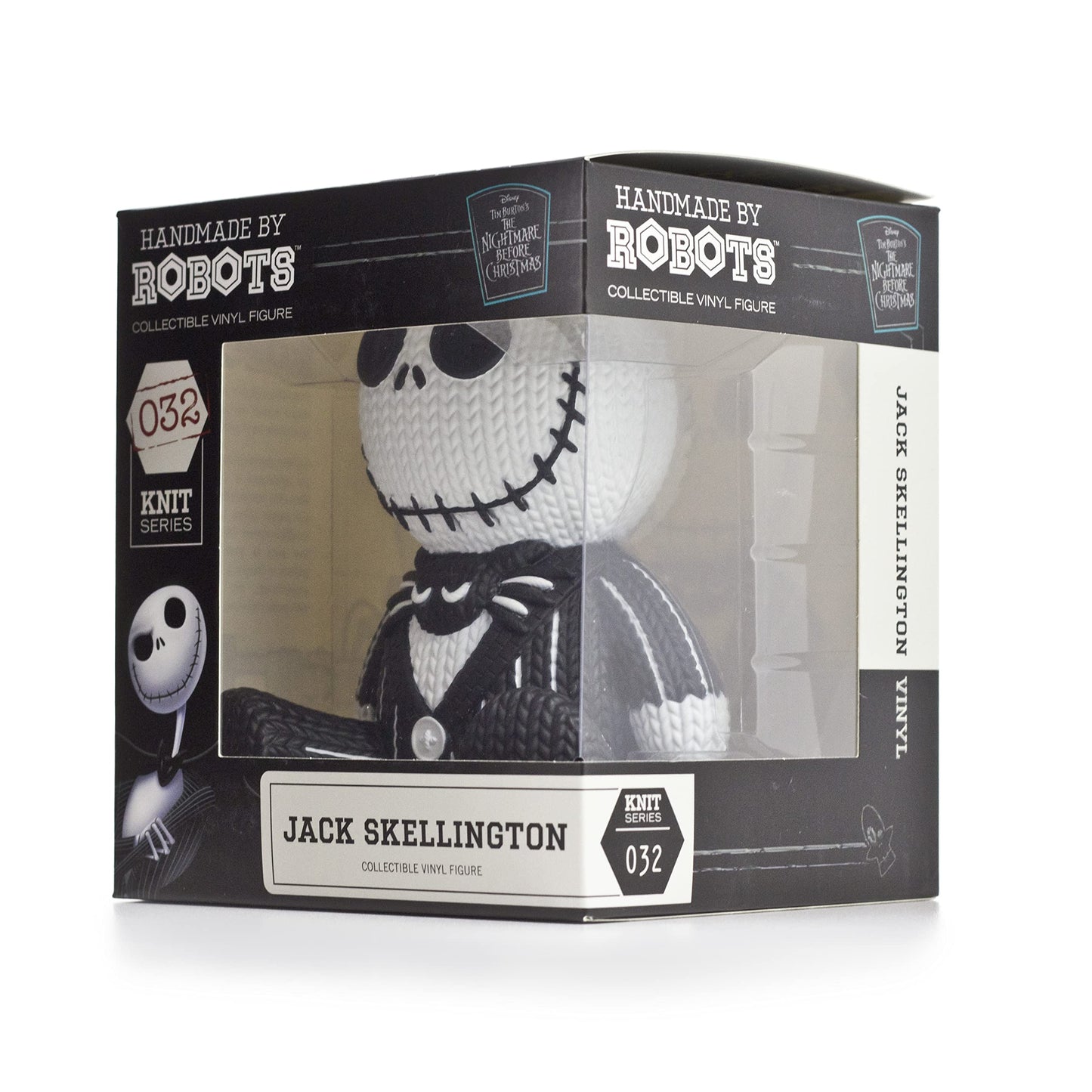 Handmade by Robots Vinyl Figure - Jack Skellington #032, Standard Size, Multicolor