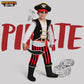 Spooktacular Creations Pirate Costume for Kids  Boys Classic Red Pirate Outfit Deluxe Set with Toy Accessories for Toddler Halloween Pretend Roleplay Themed Party (Small  5-7 yrs)
