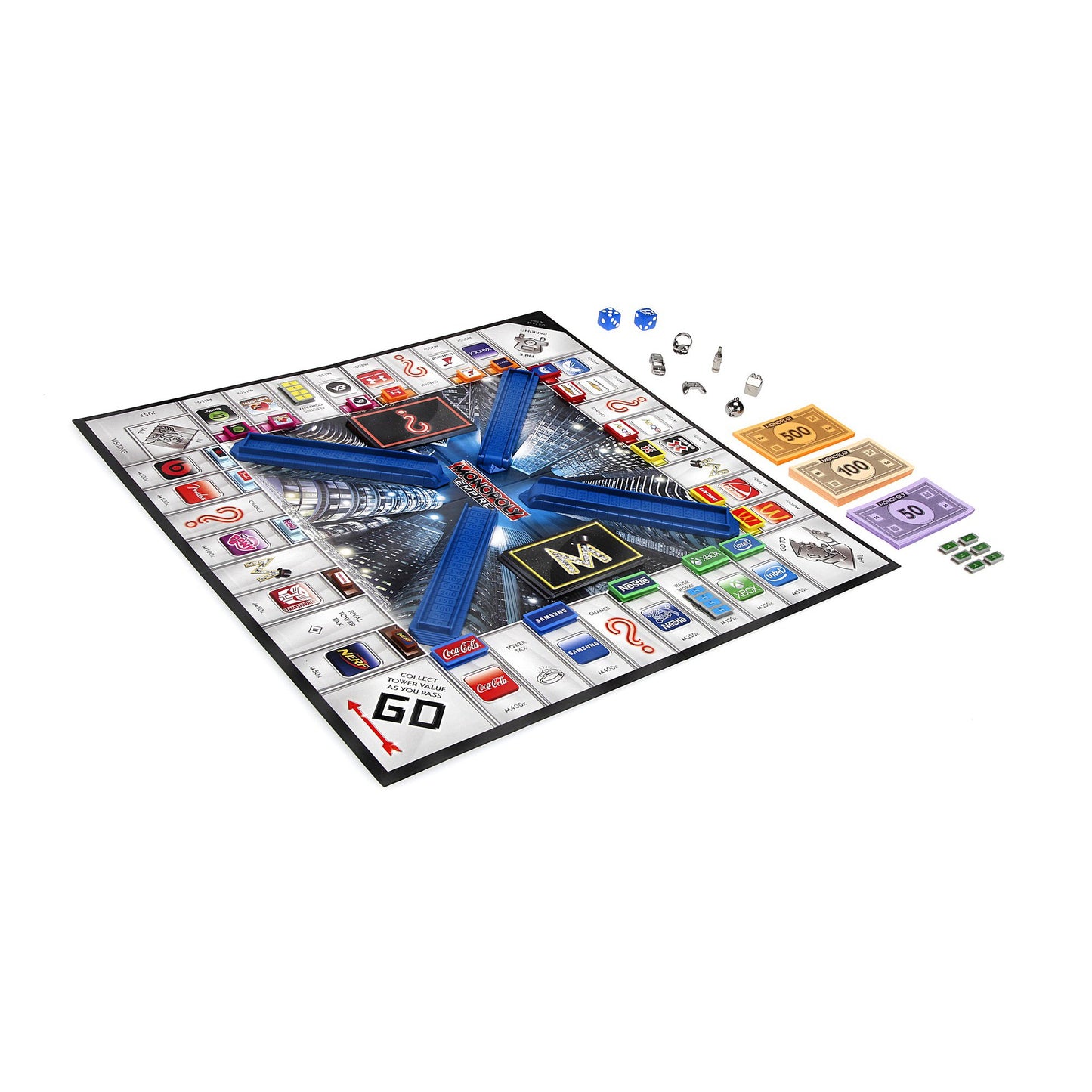 Hasbro Gaming Empire Game - Cardstock - Regular Size - Multicolor - Model A4770079