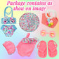Kajaia 8 Pcs Doll Swimsuit 18 Inch Doll Clothes And Accessories Doll Dress Flip Flops Hat Outfit Swimsuit Accessories For 18 Inc