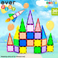 Everplay 30Pc Magnetic Tile Building Block Set Construction Magnet Tiles Toy Blocks Stem Educational Learning Kit Toddler Preschool Games Rocket Playset Toys Unlimited Creation Boys Girls Age 3 And Up