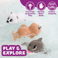 Tub Works® Wind Up Swimming Baby & Toddler Bath Toys, Arctic 3 Pack | Wind Arms & Watch Them Swim! | Interactive Baby Bath Toys | Ideal Bathtub Toys, Baby & Toddler Pool Toys Or Water Table Toys