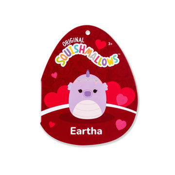 Squishmallows Original 12In Eartha The Purple Seahorse With Silver Headband - Official Jazwares Plush (Medium)