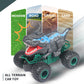 ZDCZ Dinosaur Remote Control Car, 2.4GHz RC Monster Truck Toys for Boys, Dinosaur Toys with Light, Sound & Spray, Indoor Outdoor