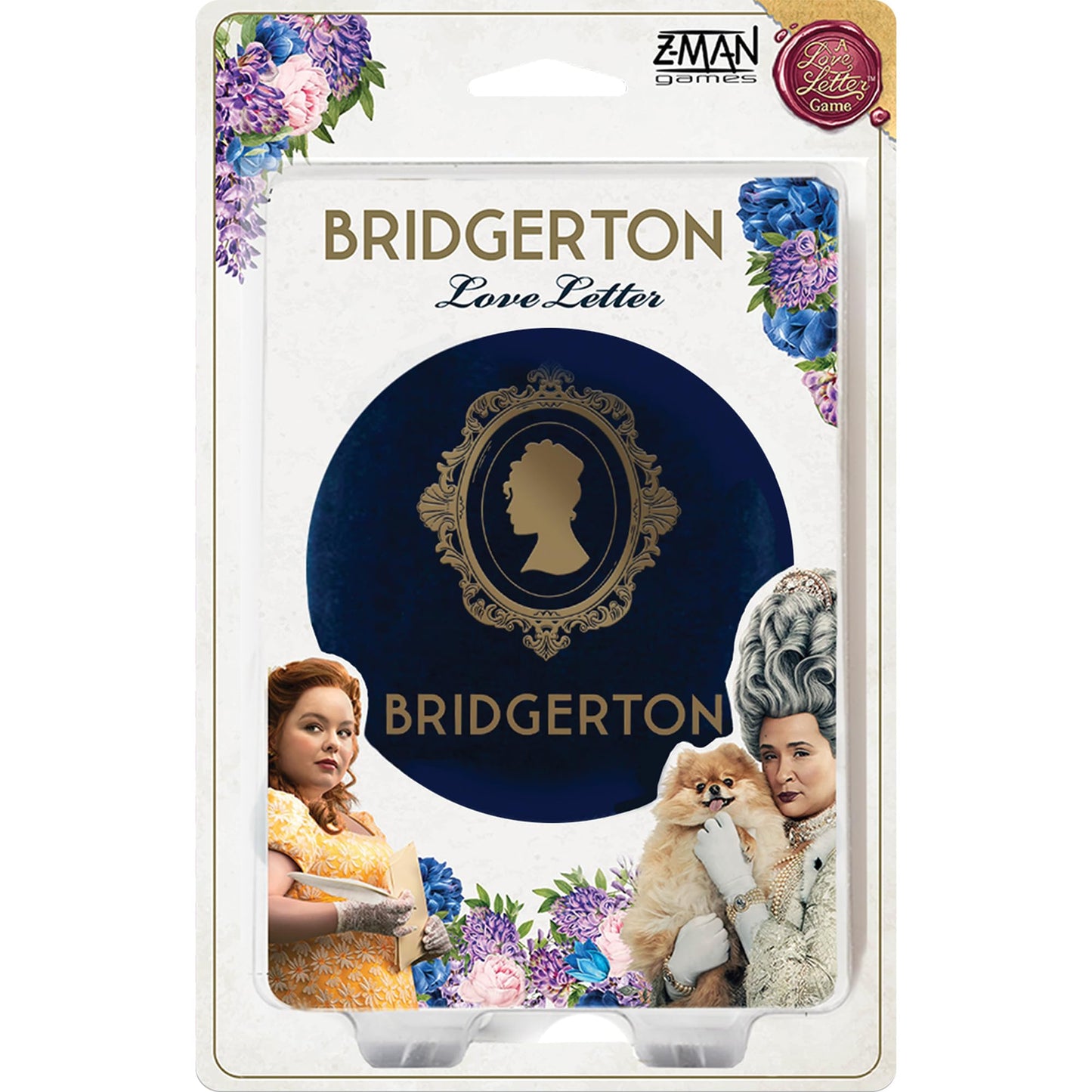 Z-Man Games Bridgerton Love Letter Card Game - Strategy Game for 2-6 Players, Ages 10+, Cardstock, Multicolor