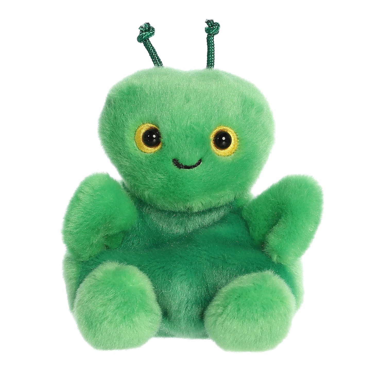 Aurora Adorable Palm Pals Kai Praying Mantis Stuffed Animal - Fun Collectible Plush for Kids and mature-themed Collectors - Perfect for Decorating Rooms and Birthday Gifts - Green 5 Inches