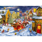 Huadada Jigsaw Puzzles For Adults 1000 Piece Jigsaw Puzzles For Adults Challenging Game (Christmas Elk)