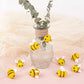 Framendino, 100 Pack Cute Wool Felt Bumble Bees Mini Crafts Bee For Diy Craft Decoration