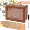 Wooden Money Box Money Bank For Kids And Adults,Cash Vault Wooden Savings Box,Cash Coin Retro Money Savings Box With Counter,Woo