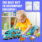 Veslier Toy Trucks Car For 1 2 3 4 5 Year Old Toddlers Boys Girls,Trucks Toys 5 In 1 Construction Vehicles Toys For Kids Boys Gi