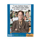 Aquarius The Office Dwight Schrute Puzzle (500 Piece Jigsaw Puzzle) - Officially Licensed The Office Merchandise & Collectibles - Glare Free - Precision Fit - 14 X 19 Inches