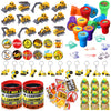 Construction Party Favors Construction Theme Birthday Party Supplies Mini Construction Vehicles Toy Rubber Bracelet Keychain Sta