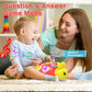 Baby Crawling Toys 6-12 Months,Musical Ladybug Crawling Toy For Infants 0-3-6 7 8 9 10 12-18 Months,Early Education Light Up Mus