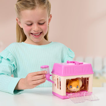 Little Live Pets Mama Surprise Minis Hamster, Care For Mama To Reveal 2-4 Mini Babies