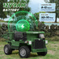 ELEMARA Ride on Construction Vehicles for Kids, Electric Truck with Dump Bed, Shovel, 12V 9AH Ride on Car with Remote, Phone Sta