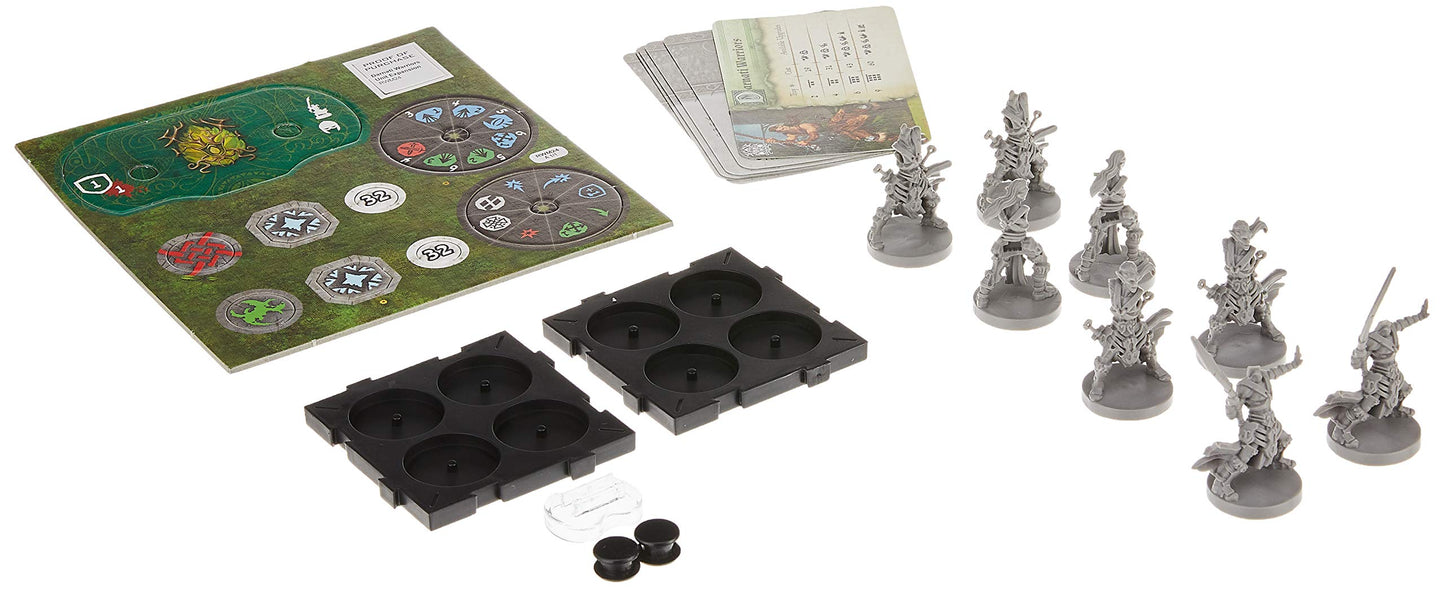 Fantasy Flight Games Runewars Darnati Warriors Expansion Pack - Wood, 6.6x16.8x17.4 cm, Blue and White, Model RWM24