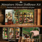 CUTEBEE Book Nook Kit  DIY Miniature House Kits for mature-themed and Teens  Dollhouse Booknook Tiny House  Bookshelf 3D Wooden Puzzle  DIY Craft Gifts for Family and Friends (Blossom Florists)