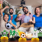 DTOFOOT 10Pcs Soccer Party Decorations, Soccer Birthday Party Decorations Soccer Ball Birthday Honeycomb Centerpiece Soccer Them