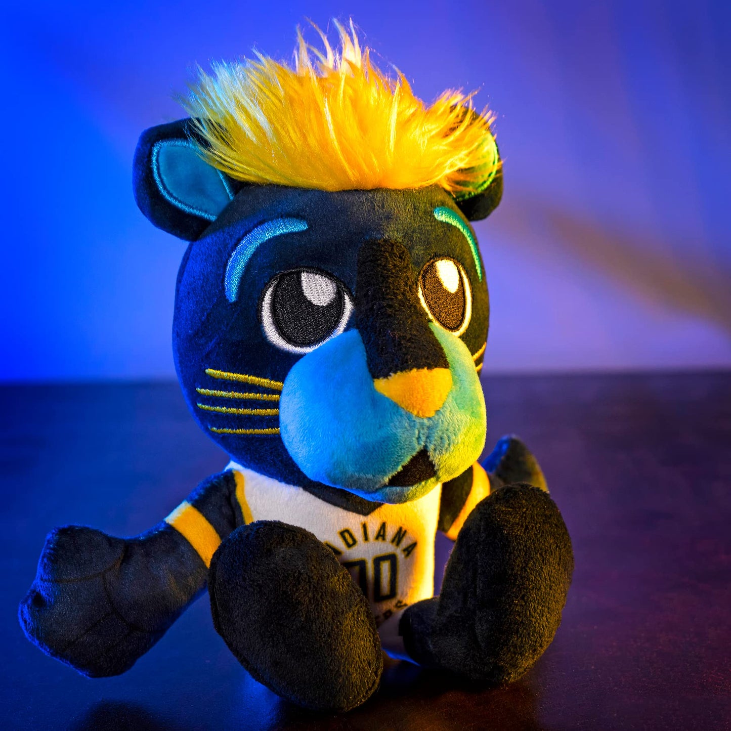 Bleacher Creatures Indiana Pacers Boomer Mascot 8'' Kuricha Sitting Plushees- Soft Chibi Inspired Mascot