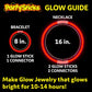 PartySticks Red Glow Sticks - 100pk, 8 Inch Glow in The Dark Light Up Sticks - Party Favors, Decorations, Necklaces and Bracelet