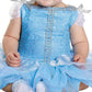 Disney Baby-Girls Disguise Cinderella Prestige Infant Costume, Blue, 6-12 Months