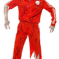 Smiffys Zombie Sports Teacher Costume, Red/White, Medium