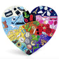 ERAS Puzzle Heart Shaped  Jigsaw Puzzles - Puzzles for mature-themeds  Gift for Couples  Friends & Puzzle Lovers - enhanced Quality Pieces (500 Pieces)