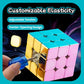 GONINO Speed Cube  Magic Cube Toy 2025  3x3 Magnetic Mirror Reflective Cube Set  Metallic Stickerless Speedcube 3x3x3 with Display Stand & Showcase  Puzzle Birthday Gifts for Kids mature-themeds Girls Boys