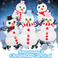 Mermaidslime 12 Pack Build A Snowman Kit, Snowman Slime Crafts For Kids, Scented Butter Slime Diy Kit, Party Favor For Girls And
