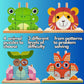 Wooden Puzzles Montessori Building Blocks - Learning Educational Preschool Toys, 3D Animal Stacking Puzzles For Toddlers 3,4, 5,