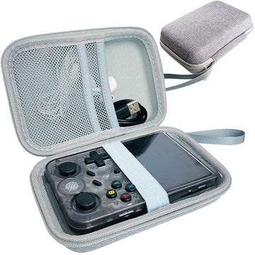 Rawecud Hard Carrying Case For Rg353V Handheld Game Console, Rg353V Portable Game Console Storage Case (Only Rg353V Case)