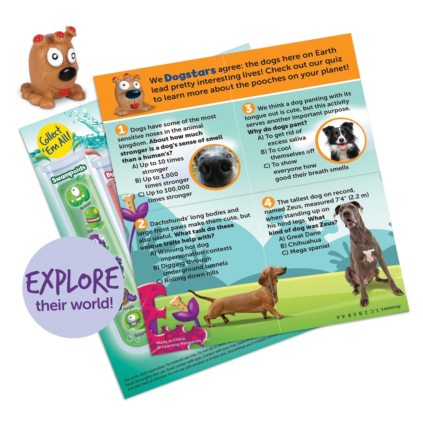 Learning Resources Beaker Creatures Series 2, Multi-Color, 6-Pack Pods, STEM Collectible Surprise Toys for Ages 5+