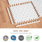 Tcbunny 16 Interlocking Tiles And Edges Baby Play Mat For Kids & Toddlers (Bohemia Handmade Pattern)