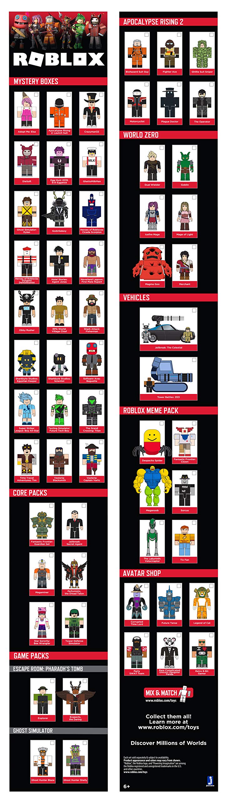 Roblox Action Collection - Mr. Bling Bling + Mystery Figures Bundle, 6.88x4.88x3.5", Plastic, Model ROB0349, Includes 3 Virtual Items