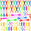 Amor Present 48Pcs Stretchy Sticky Toy, Kids Stretchy Toys Classroom Treasure Box Carnival Prizes Bulk, Sticky Hands Toys For Kids, Easter Egg Fillers