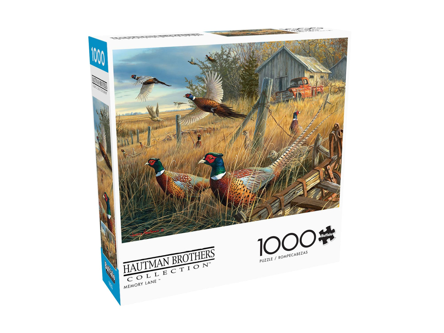 Buffalo Games - Jim Hautman - Memory Lane - 1000 Piece Jigsaw Puzzle For Adults -Challenging Puzzle Perfect For Game Nights - Finished Size Is 26.75 X 19.75