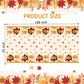 Thanksgiving Tablecloth 3 Pcs Fall Table cloths Rectangle Maple Leaf Pumpkin Turkey Table cloth Autumn Tablecover for Thanksgivi