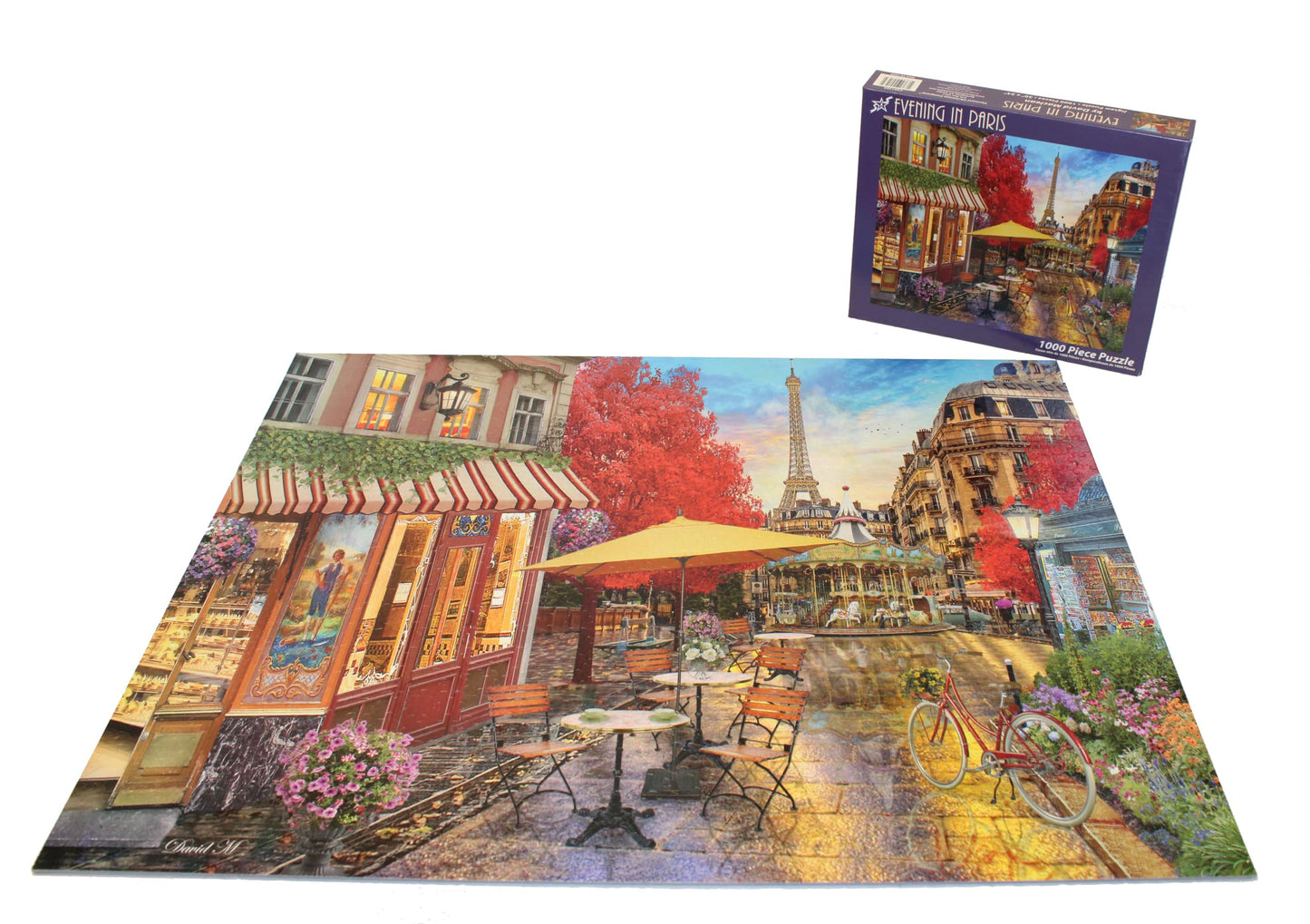 Vermont Christmas Company Evening in Paris Jigsaw Puzzle 1000 Piece