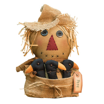 Cwi Gifts Pete Scarecrow Doll, Multi