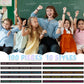 KUCLIN 100 Pieces Students Inspirational Silicone Wristbands Motivational Quotes Rubber Bracelets for Kids Students Back to Scho