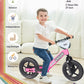 KRIDDO Balance Bike 2 Year Old, Toddler Balance Bike for Kids Aged 2-5, with DIY Colorful Stickers, Non-Slip Sporty Footrest, Ra