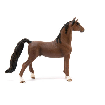Schleich Horse Club - American Saddlebred Gelding Horse Toy Figurine, Ages 5+
