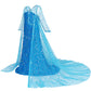 Aoiviss Princess Dresses For Girls Luxury Sequin Princess Costume Kids Fancy Dress Up For Halloween Carnival Party Cosplay