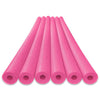 Oodles Of Noodles Deluxe Foam Pool Swim Noodles - 6 Pack Pink