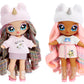 Na Na Na Surprise 3-In-1 Backpack Bedroom Unicorn Playset Whitney Sparkles Fashion Doll, Fuzzy White Unicorn Backpack, Closet Wi