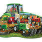 Tractor Shape 1000 Piece Jigsaw Puzzle
